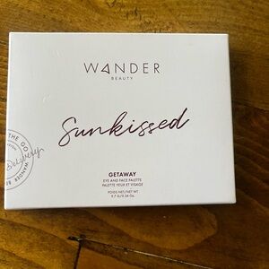 Brand new never opened wander beauty sunkissed eye and face palette